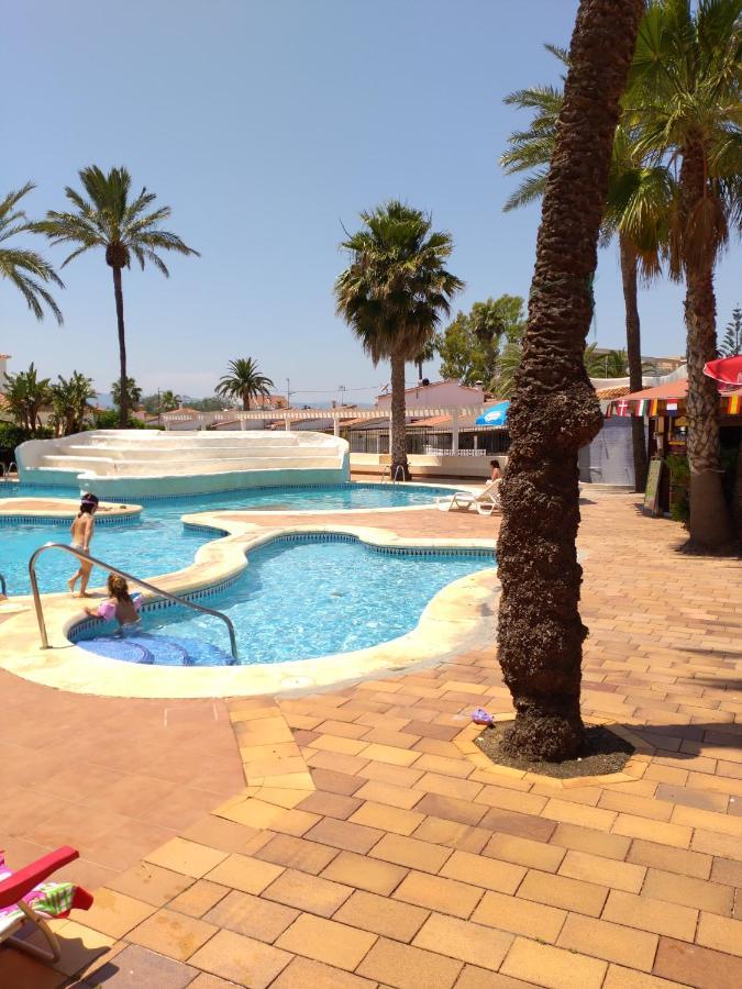 Apartamento Parchis Con Piscina Дения Экстерьер фото